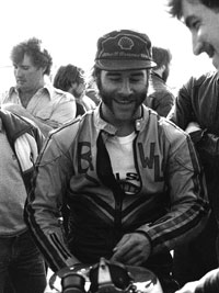 Bob Smith at Aintree in May 1982 - © Peter Leslie